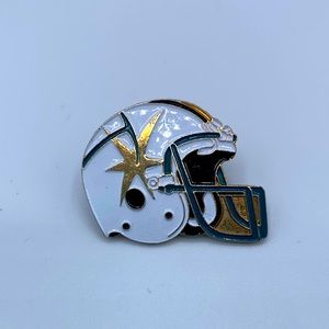 Vintage CFL Pin Sacramento Gold Miners Helmet Pin RARE Carbo Malaysia 1990's